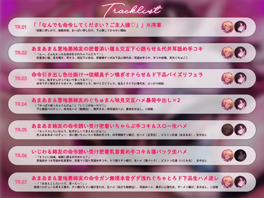 【エロ同人漫画】【からかい3P/事後差分イラスト付き】ドスケベデカパイ姉友JK×2＆下心もろバレ茶番催●〜欲望ダダ漏れガバガバ催●でやりたい放題ド下品従順交尾〜【KU100】-5枚目