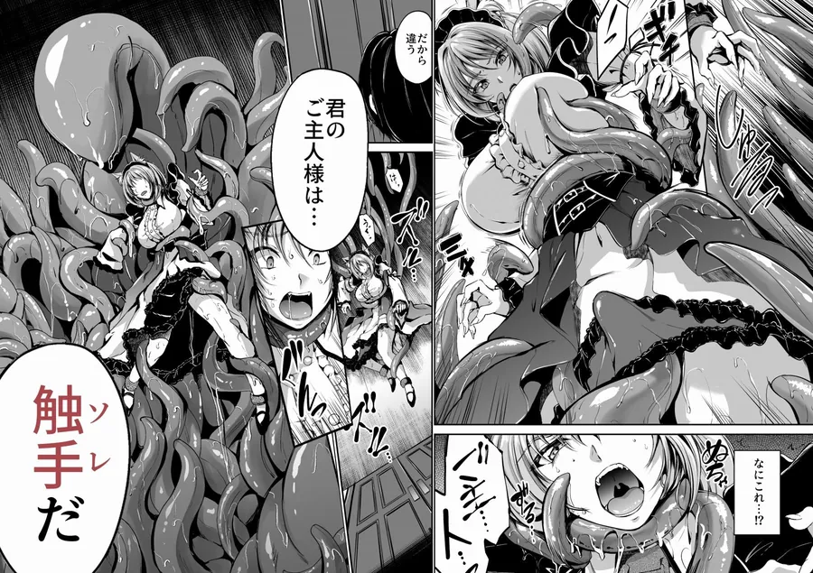 【エロ同人漫画】触手のご主人様-2枚目