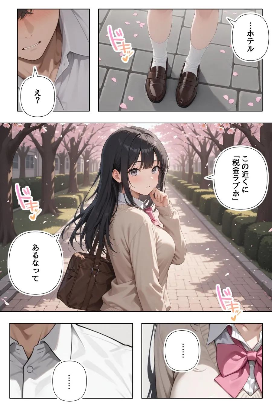 【エロ同人漫画】「適正遺伝子カップリング法」で選ばれたのはクラスメイトのゆるふわ女子でした。【4+5+6話】-0枚目