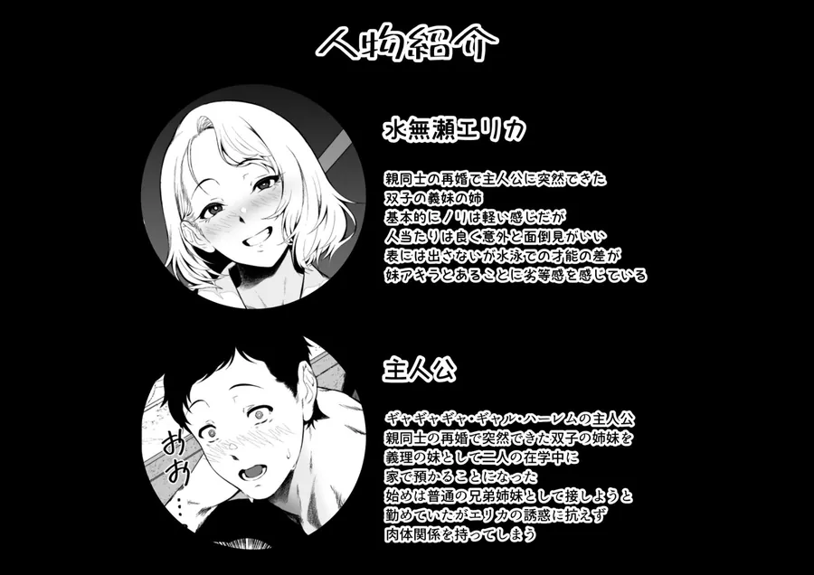 【エロ同人漫画】ギャギャギャ・ギャル・コスプレ  〜ラブホで密着ぬるぬるソープごっこ-4枚目