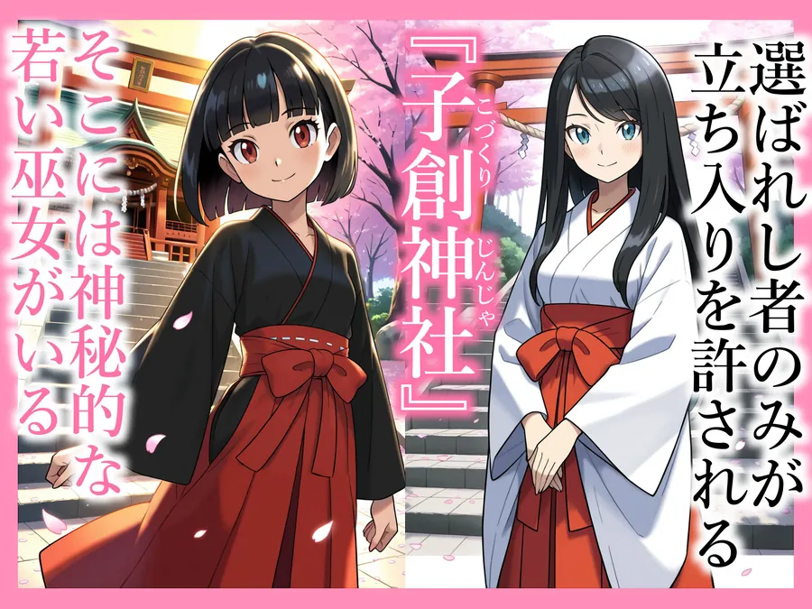 【エロ同人漫画】秘境神社の巫女【親子丼種付け物語】総集編-1枚目