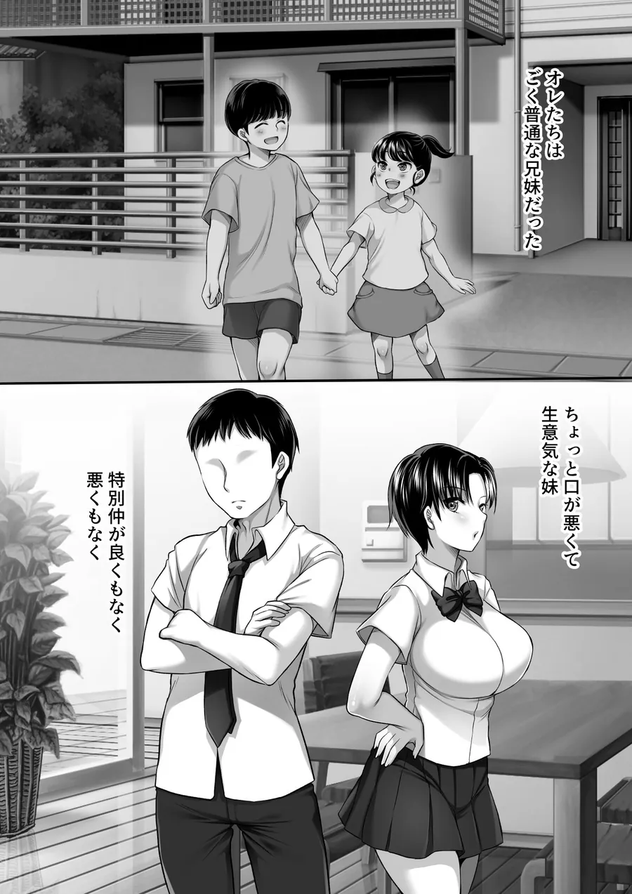 【エロ同人漫画】妹がセフレになった-0枚目
