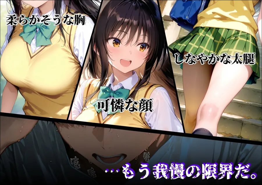 【エロ同人漫画】あの女、壊してヤる。 古●川唯＆籾岡●紗編-1枚目