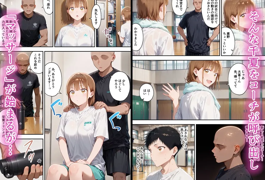 【エロ同人漫画】塗り替えられたハコ-1枚目