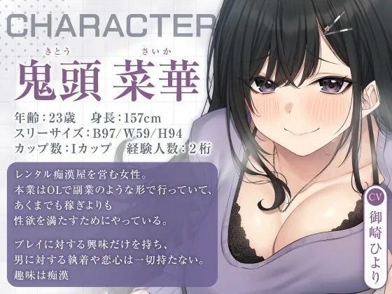 【エロ同人漫画】レンタル痴●屋-あらゆる場所で射精させるヤリマンOL-0枚目