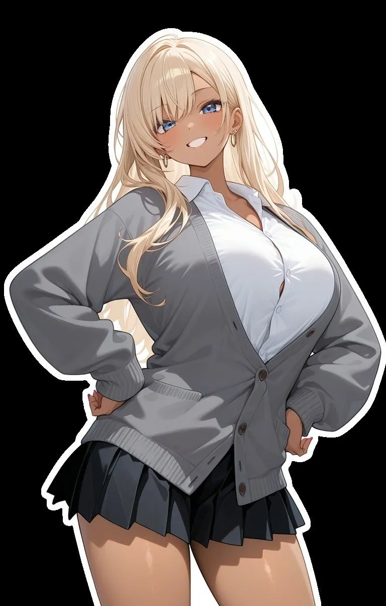 【エロ同人漫画】裸のギャル様〜処女には見えないビキニを着たJKの話〜【巨乳/褐色/short】-7枚目
