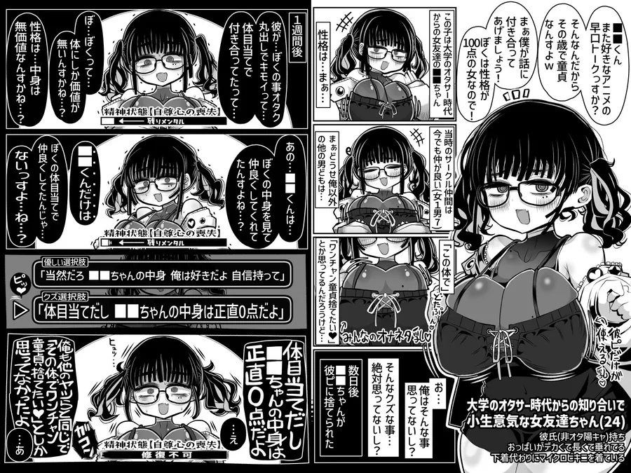 【エロ同人漫画】彼ピに振られて心が壊れかけてる女に「今なら僕なんかでも…」と童貞ぴゅっぴゅに使うなんてそんなクズなこと僕は絶対にしない！！-3枚目