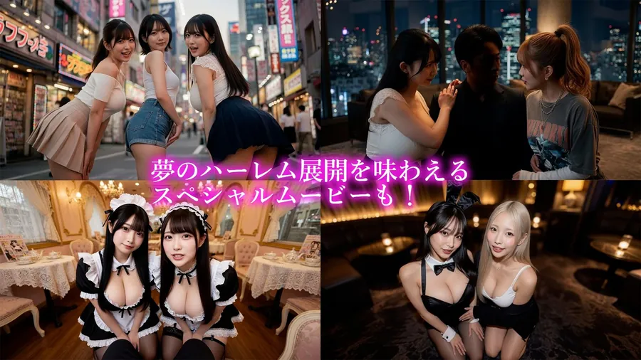【エロ同人漫画】催淫スマホで俺だけハーレム-6枚目